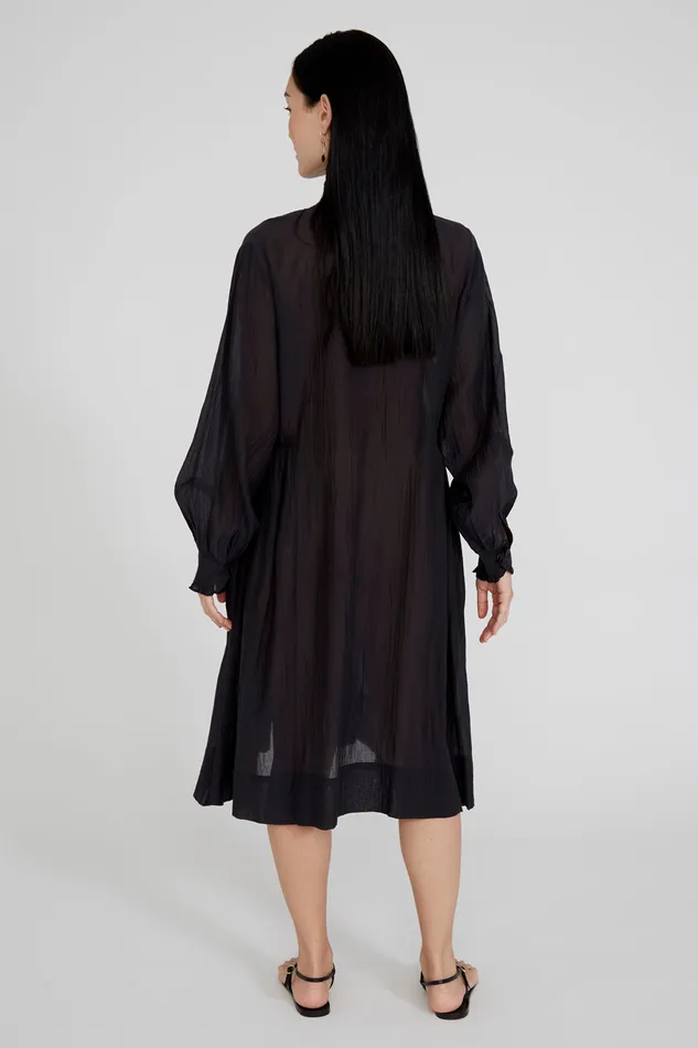 Chan Luu Dresses Lorelei Dress Caviar 8211 Women