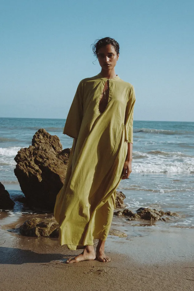 Chan Luu Dresses Tanya Plunge Dress Oasis 8211 Women