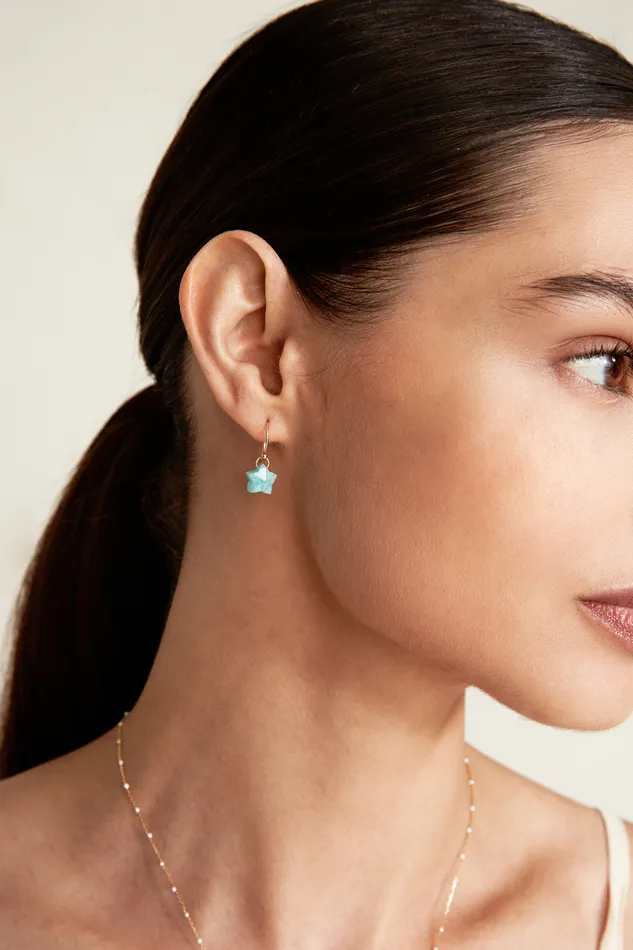 Chan Luu Earrings 14k Stella Earrings Amazonite 8211 Women