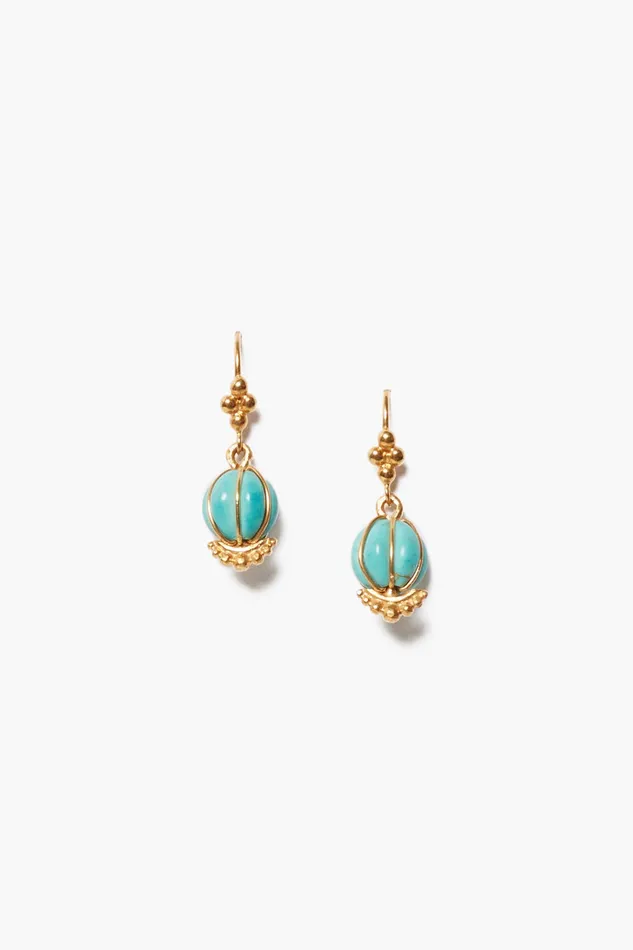 Chan Luu Earrings Balloon Earrings Turquoise 8211 Women