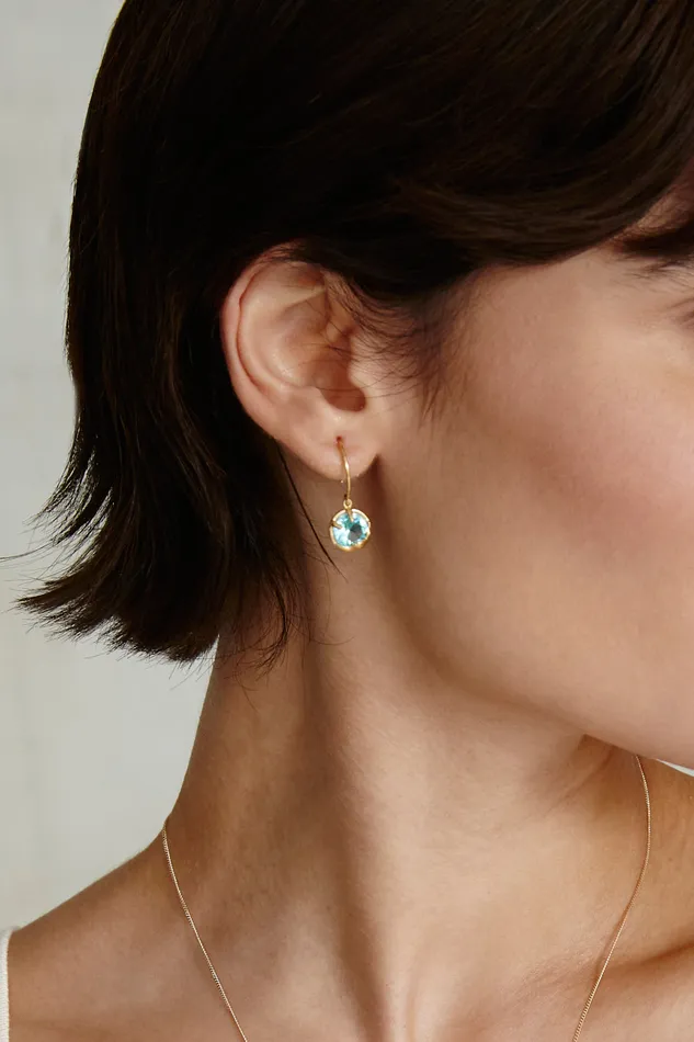 Chan Luu Earrings December Birthstone Earrings Turquoise Crystal 8211 Women