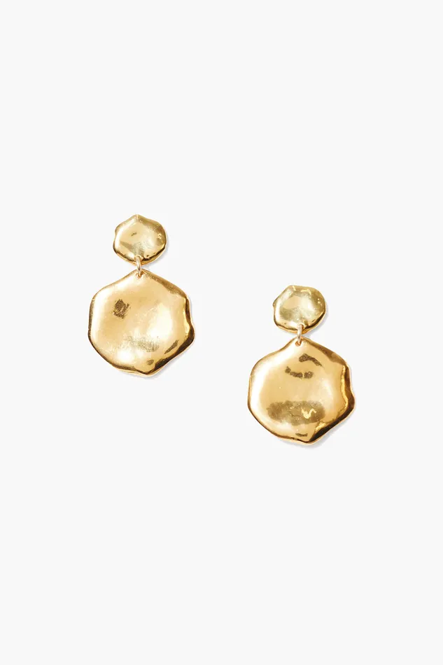 Chan Luu Earrings Fortuna Coin Earrings Yellow Gold 8211 Women