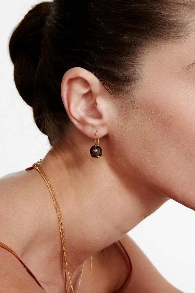 Chan Luu Earrings Gold Dipped Earrings Peacock Pearl 8211 Women