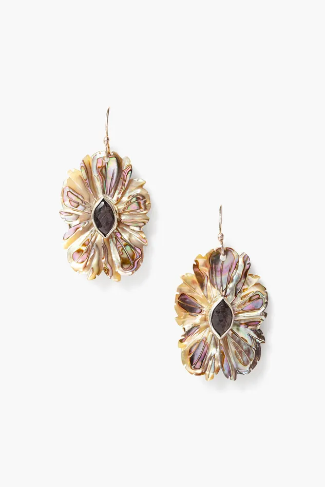 Chan Luu Earrings Magnolia Earrings Abalone 8211 Women
