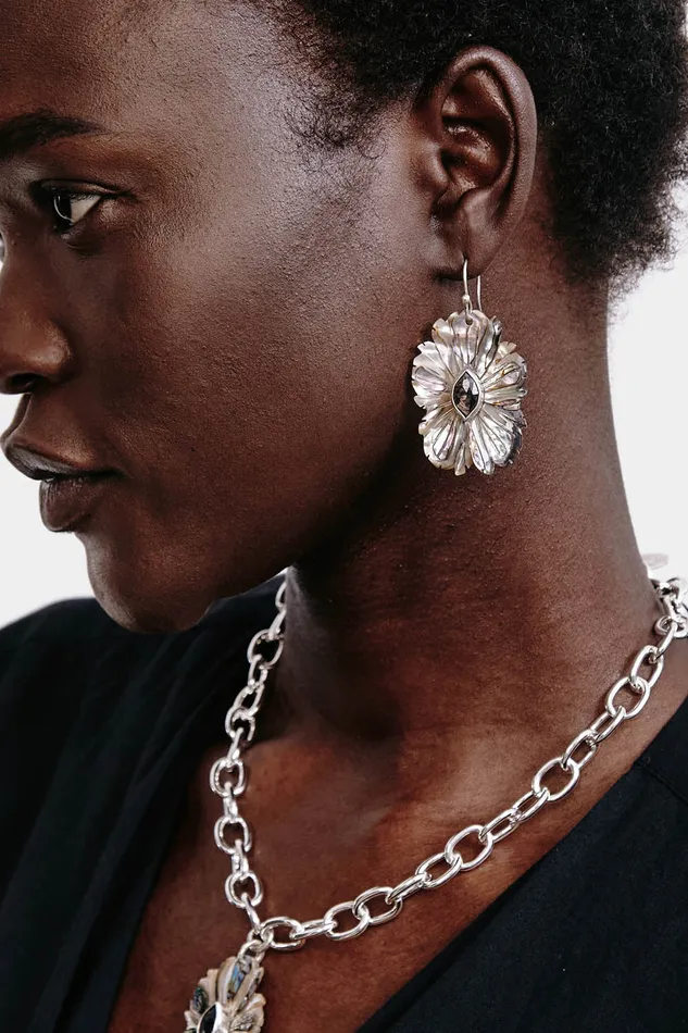 Chan Luu Earrings Magnolia Earrings Abalone 8211 Women