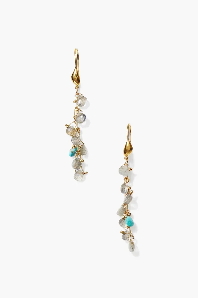 Chan Luu Earrings Pacifica Earrings Labradorite Mix 8211 Women