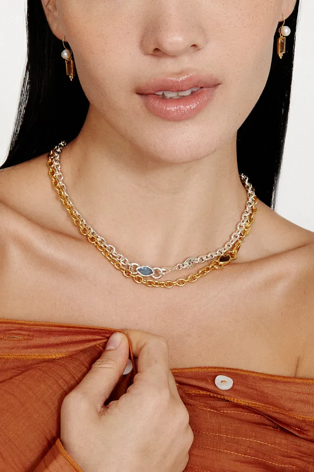 Chan Luu Necklaces Leona Chain Necklace Labradorite 8211 Women