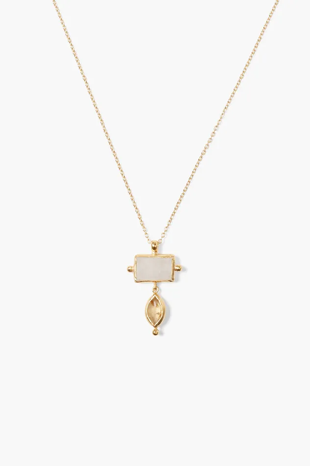 Chan Luu Necklaces Levi Necklace Moonstone Mix 8211 Women