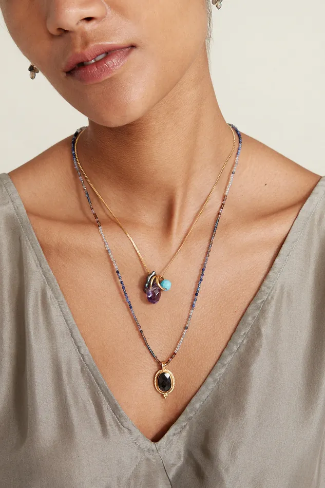 Chan Luu Necklaces Meridian Necklace Amethyst Mix 8211 Women