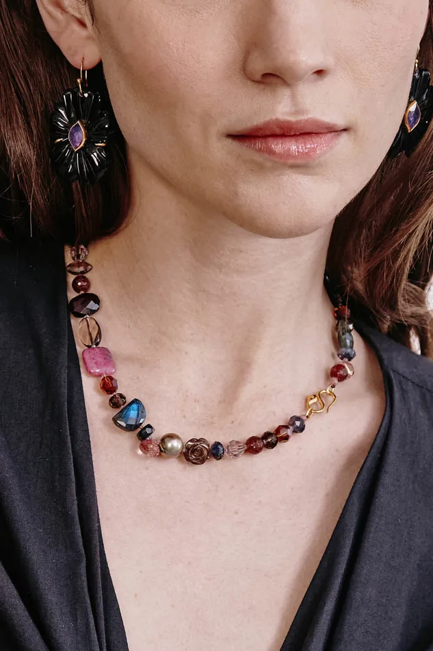 Chan Luu Necklaces Pandora Necklace Pink Mix 8211 Women