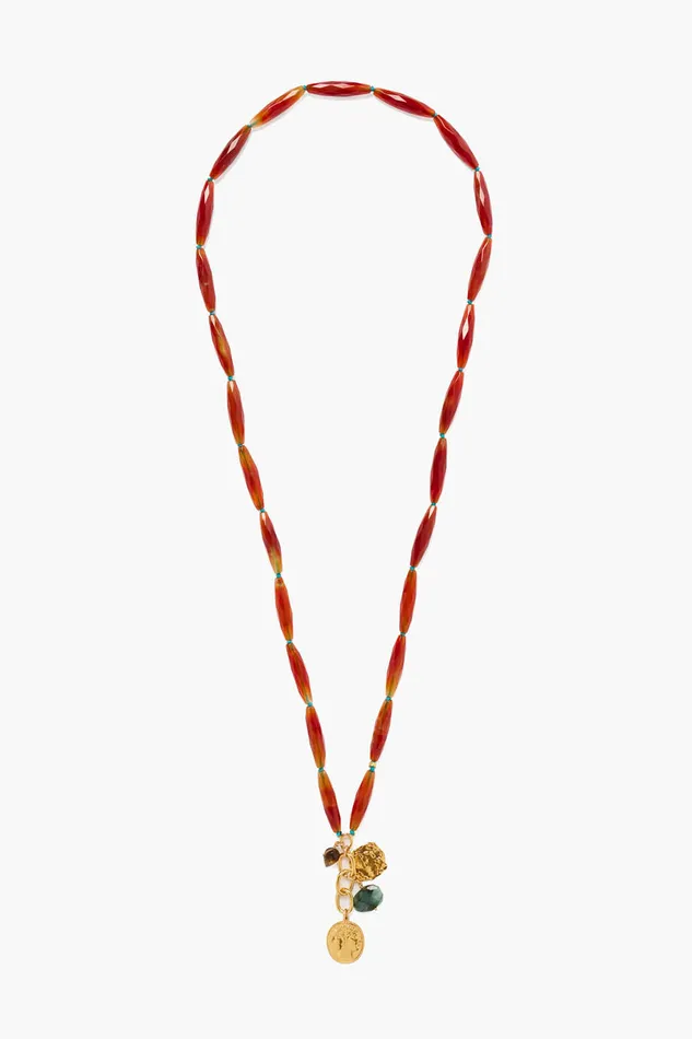 Chan Luu Necklaces Salome Necklace Carnelian 8211 Women