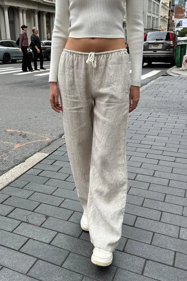Clothing Anastasia Linen Pants Brandy Melville SWEATPANTS and SWEATSHIRTS