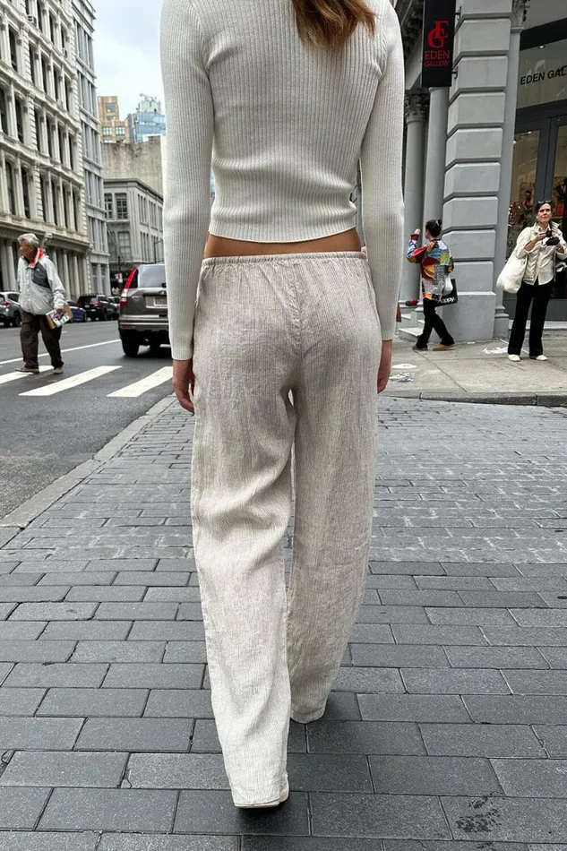 Clothing Anastasia Linen Pants Brandy Melville SWEATPANTS and SWEATSHIRTS