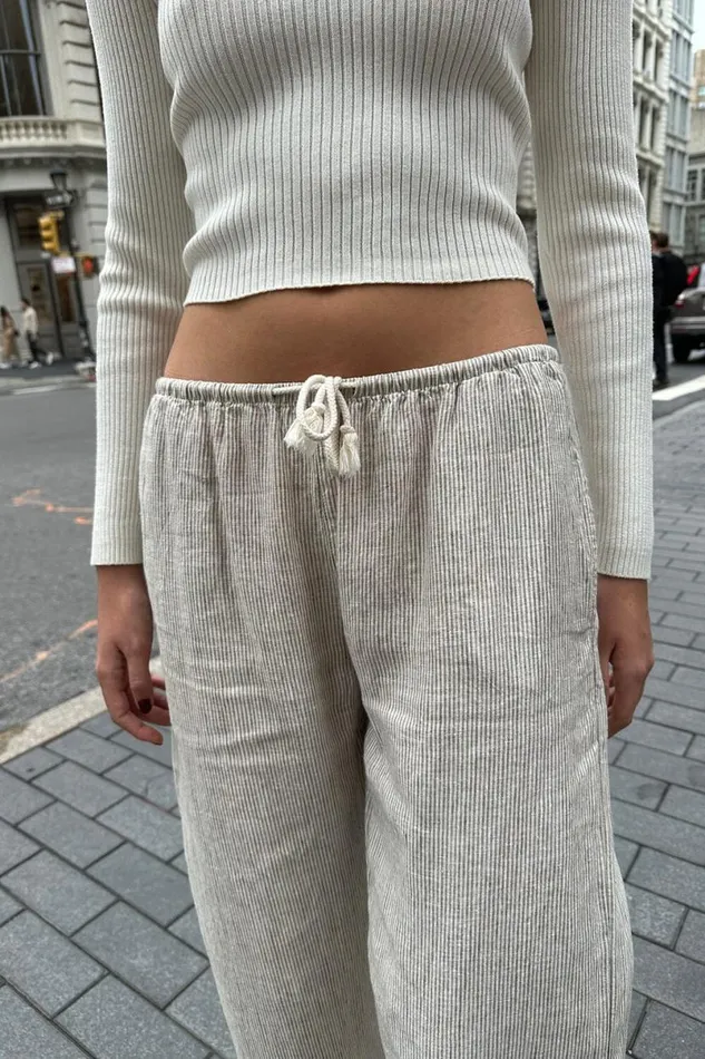 Clothing Anastasia Linen Pants Brandy Melville SWEATPANTS and SWEATSHIRTS