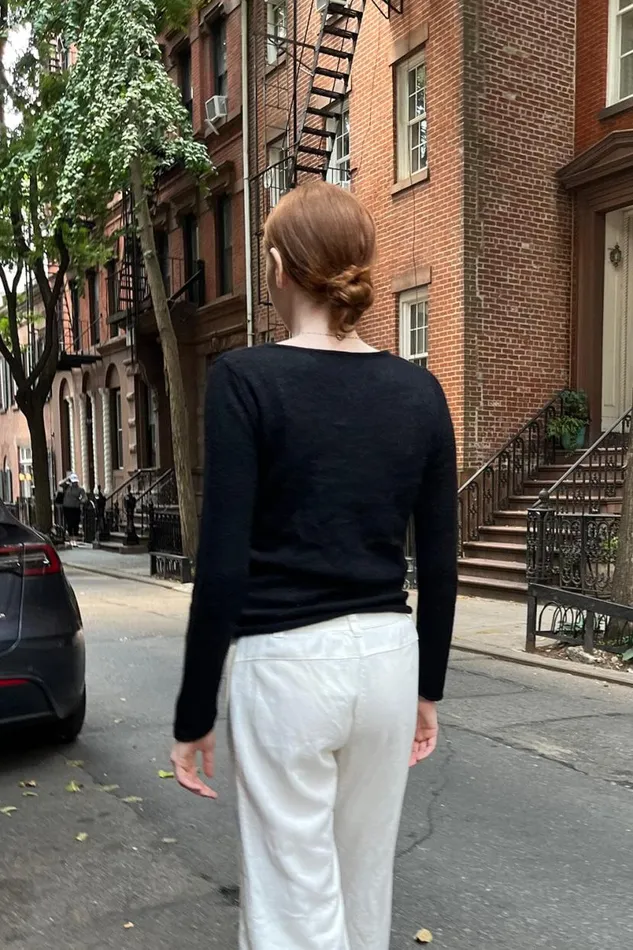 Clothing Andi Mohair VNeck Sweater Brandy Melville SWEATERS