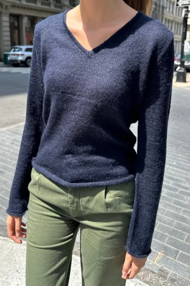 Clothing Andi Mohair VNeck Sweater Brandy Melville SWEATERS