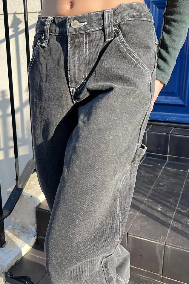 Clothing Crispina Low Rise Jeans Brandy Melville JEANS