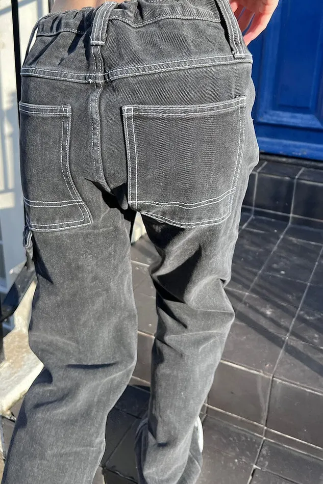 Clothing Crispina Low Rise Jeans Brandy Melville JEANS