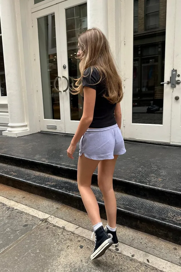 Clothing Summer Thermal Shorts Brandy Melville BOTTOMS