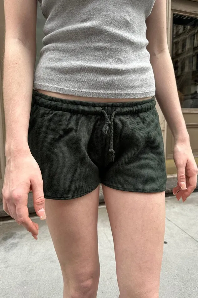 Clothing Summer Thermal Shorts Brandy Melville BOTTOMS