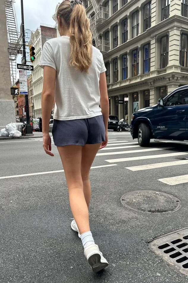 Clothing Summer Thermal Shorts Brandy Melville BOTTOMS
