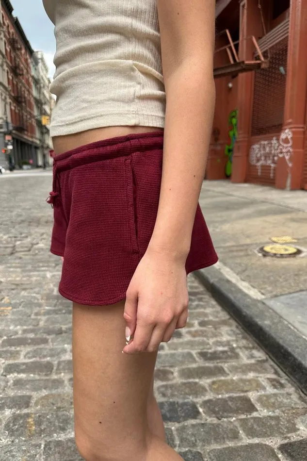 Clothing Summer Thermal Shorts Brandy Melville BOTTOMS