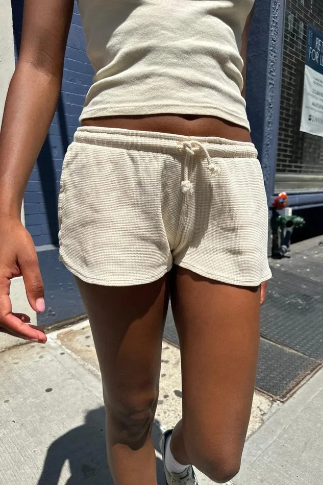 Clothing Summer Thermal Shorts Brandy Melville BOTTOMS