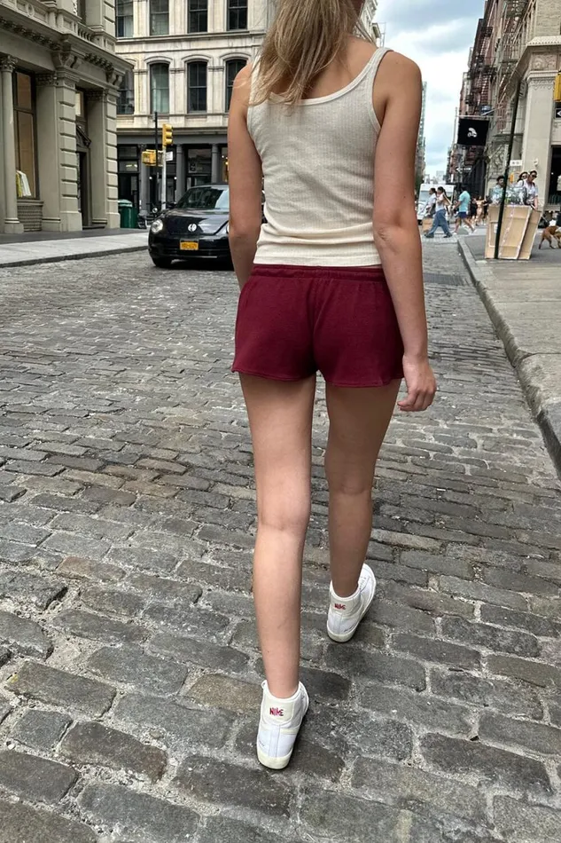Clothing Summer Thermal Shorts Brandy Melville BOTTOMS
