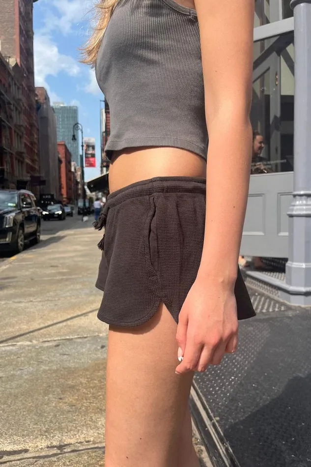 Clothing Summer Thermal Shorts Brandy Melville BOTTOMS