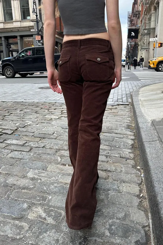 Clothing Sydney Corduroy Pants Brandy Melville BOTTOMS