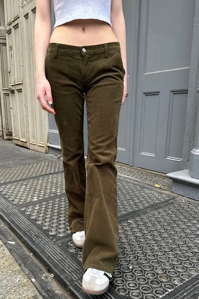 Clothing Sydney Corduroy Pants Brandy Melville BOTTOMS