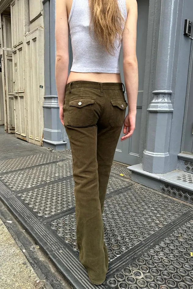 Clothing Sydney Corduroy Pants Brandy Melville BOTTOMS