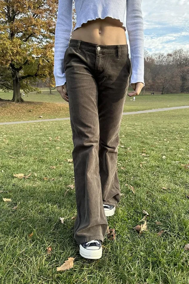 Clothing Sydney Corduroy Pants Brandy Melville BOTTOMS
