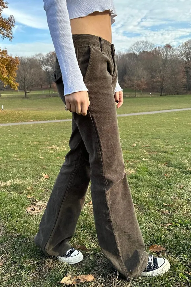 Clothing Sydney Corduroy Pants Brandy Melville BOTTOMS