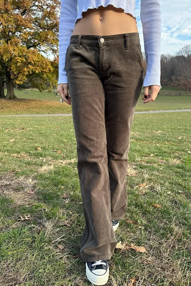 Clothing Sydney Corduroy Pants Brandy Melville BOTTOMS