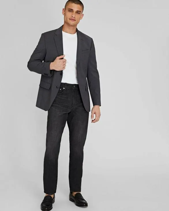 Club Monaco Denim Slim Straight Jeans Black 8211 Men