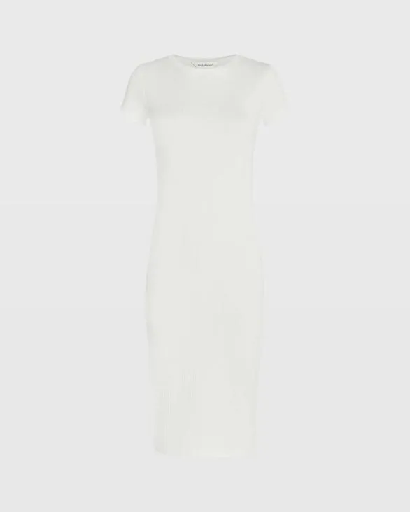 Club Monaco Dresses and Jumpsuits Bowee Pliss Tee Dress White 8211 Women