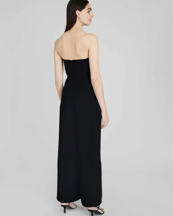Club Monaco Dresses and Jumpsuits Strapless Drape Detail Jumpsuit Black 8211 Women