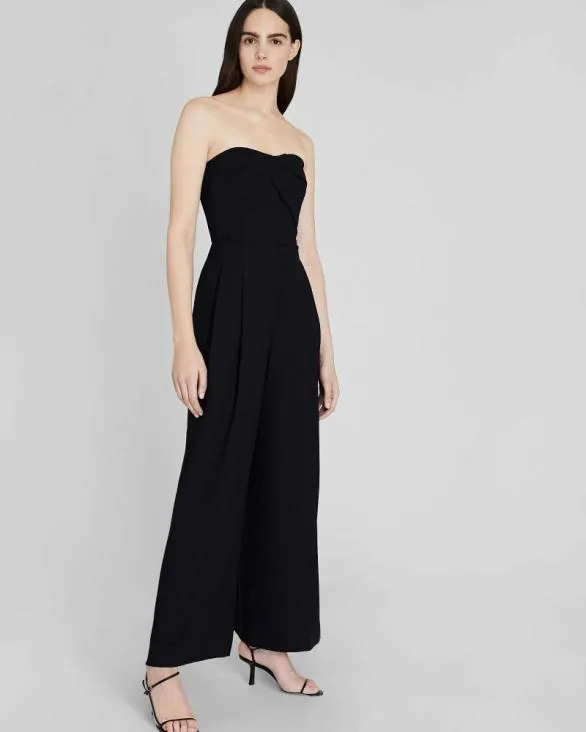 Club Monaco Dresses and Jumpsuits Strapless Drape Detail Jumpsuit Black 8211 Women