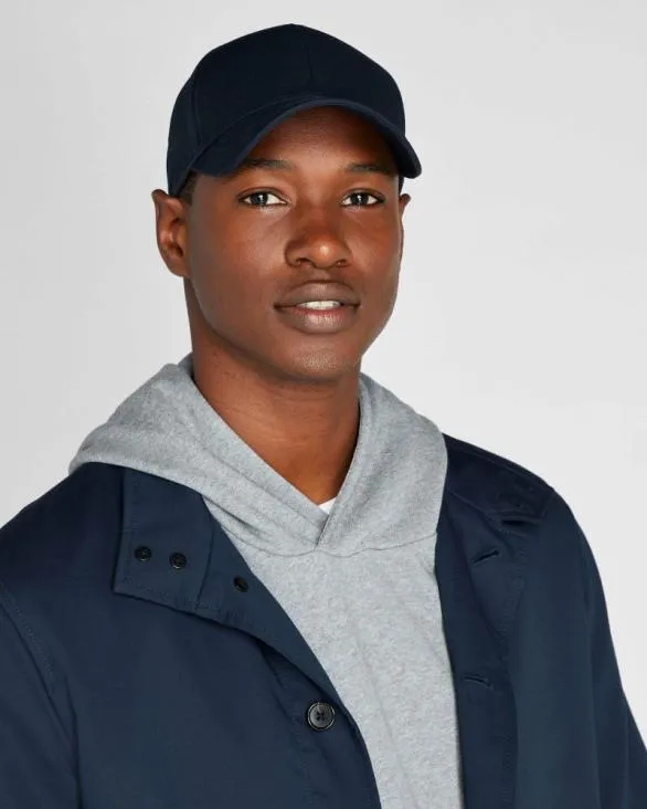 Club Monaco Hats Scarves and Gloves CM Leather Strap Baseball Cap Off White 8211 Men