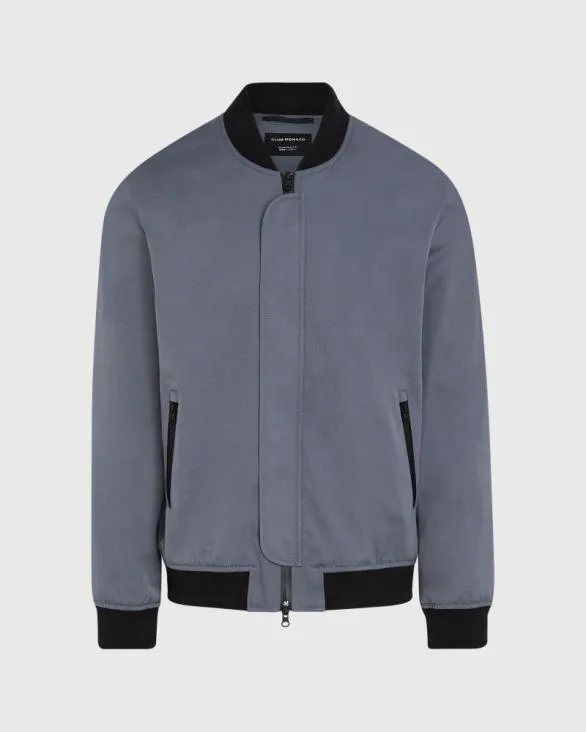 Club Monaco Jackets and Coats Twill Bomber Slate Blue 8211 Men
