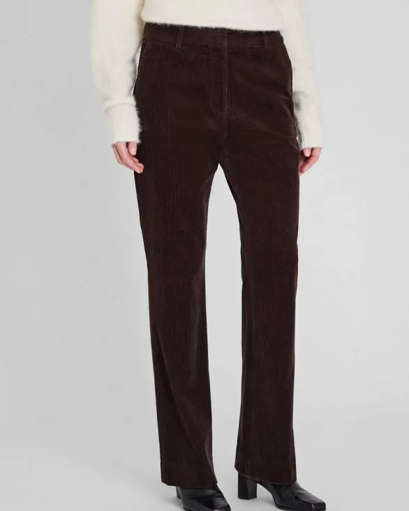 Club Monaco Pants FullLength Corduroy Trouser Dark Brown 8211 Women