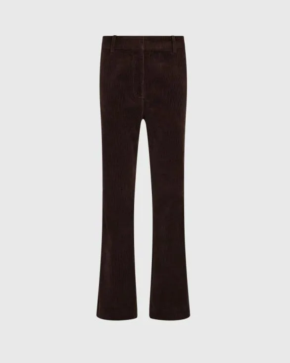 Club Monaco Pants FullLength Corduroy Trouser Dark Brown 8211 Women