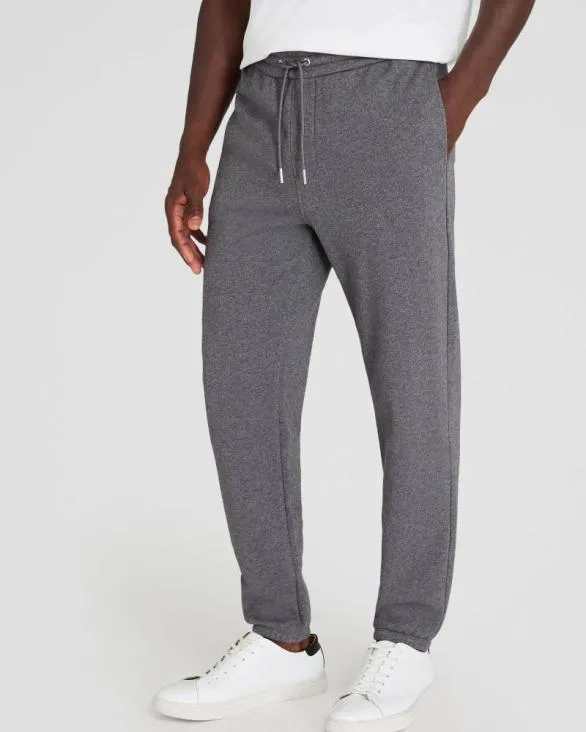 Club Monaco Pants Relaxed Terry Sweatpant Charcoal 8211 Men
