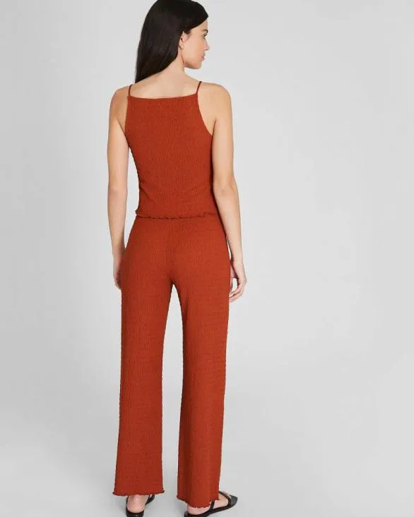 Club Monaco Pants Smock Detail Pant Terracotta 8211 Women