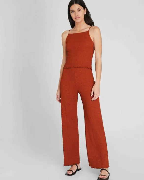 Club Monaco Pants Smock Detail Pant Terracotta 8211 Women