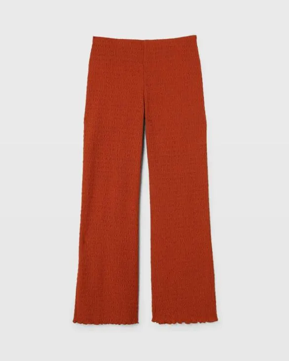 Club Monaco Pants Smock Detail Pant Terracotta 8211 Women