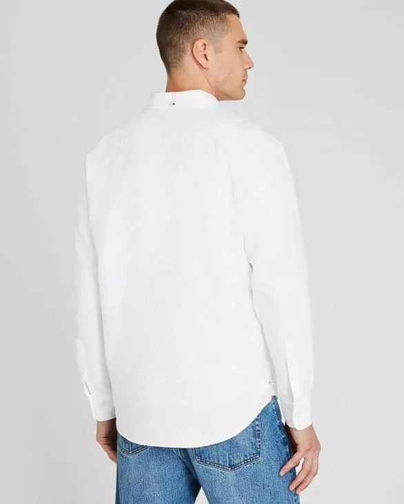 Club Monaco Shirts Crest Oxford Shirt White 8211 Men