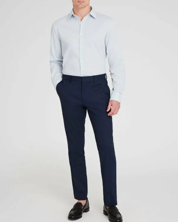 Club Monaco Shirts Stretch Poplin Dress Shirt Blue 8211 Men