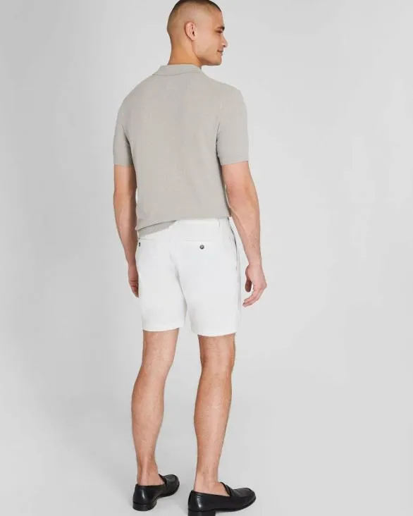 Club Monaco Shorts Baxter Linen Blend 7034 Short Stripe 8211 Ivory 8211 Men